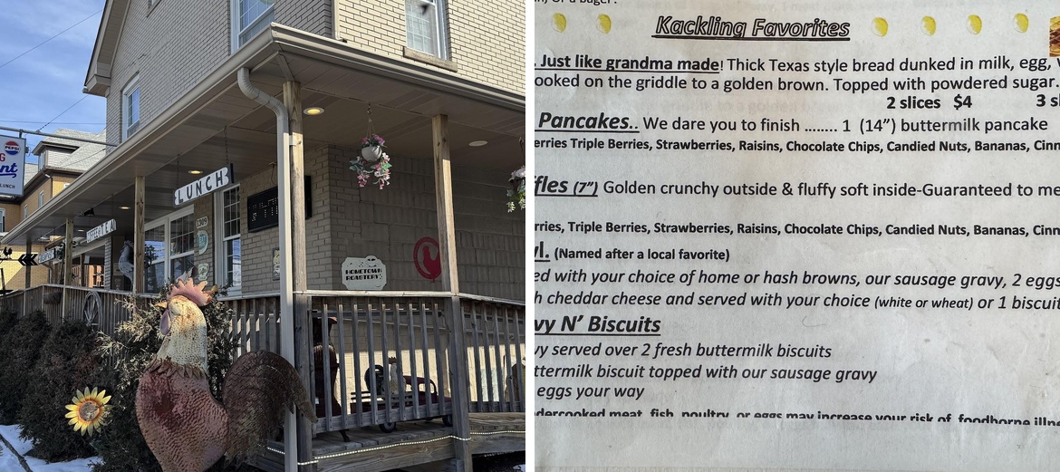 South Greensburg Restaurant Menu